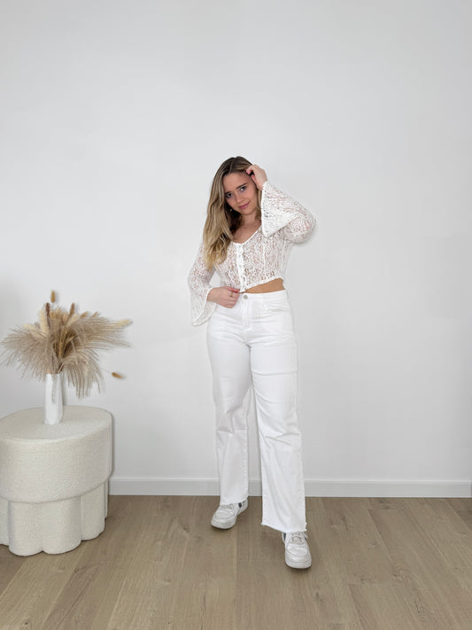 White Summer jeans