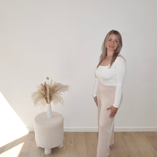 Soft Charm broek beige