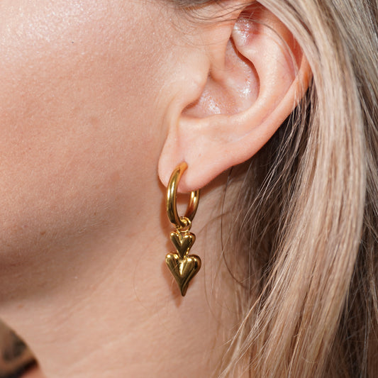 Sweet Hearts oorbellen