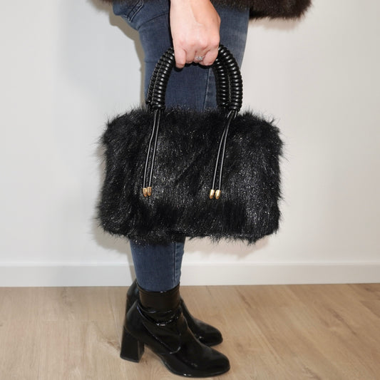 Soft Sparkle handtas zwart