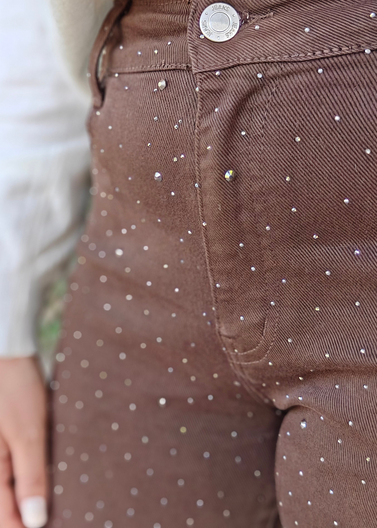 Crystal Choco jeans