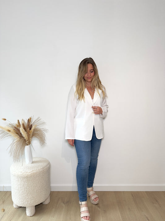 White Breeze blazer