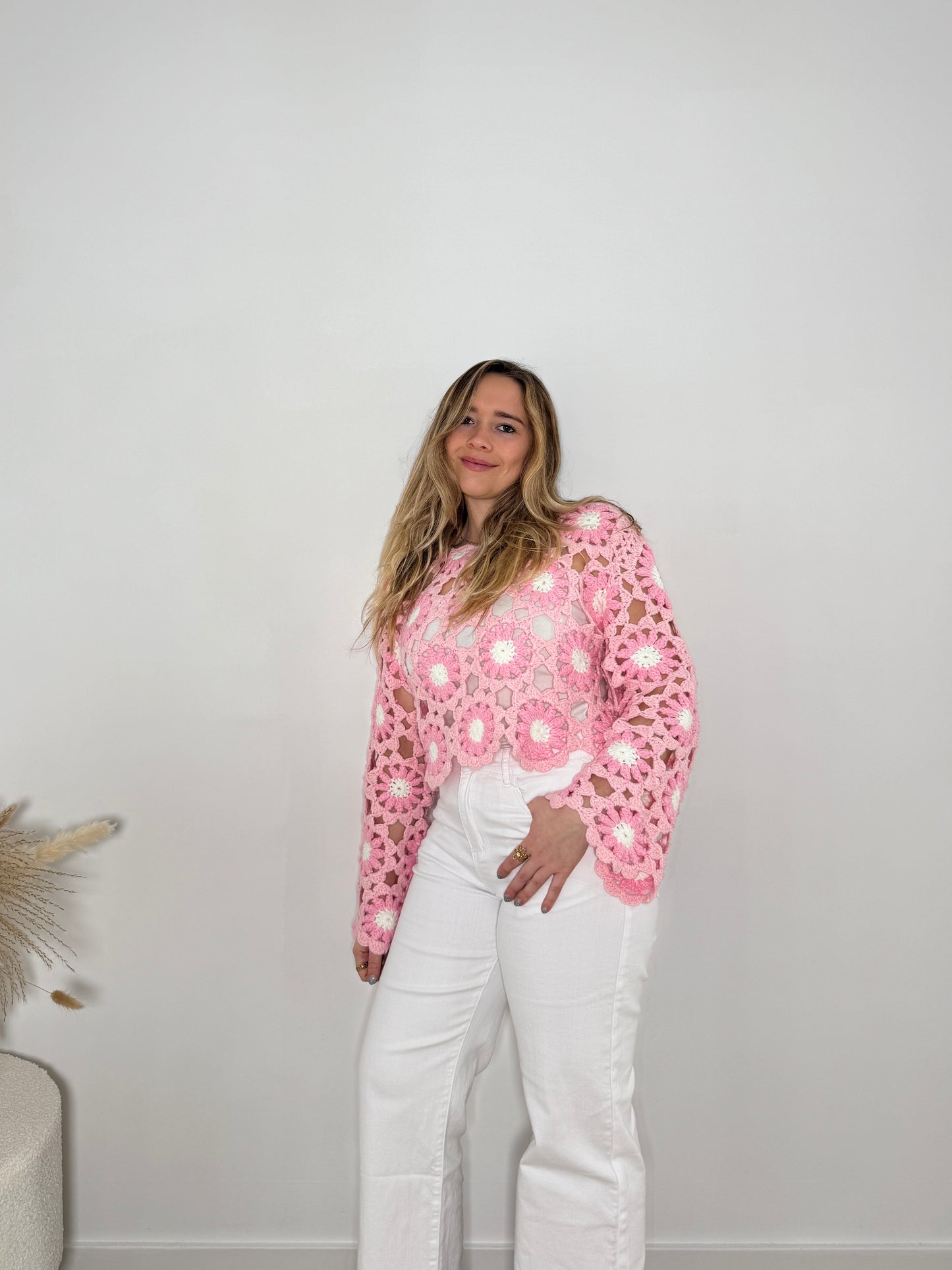 Flower Power trui