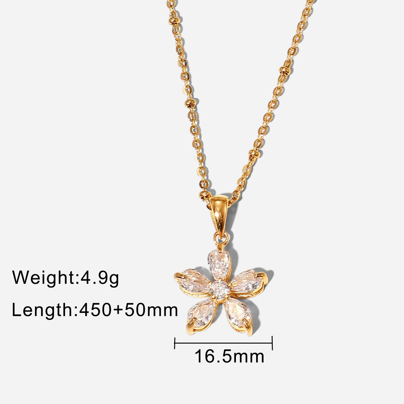 Sparkly Bloom ketting