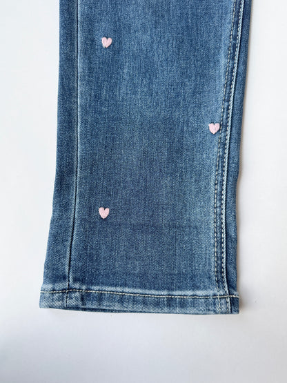 Hearts Roll-up jeans