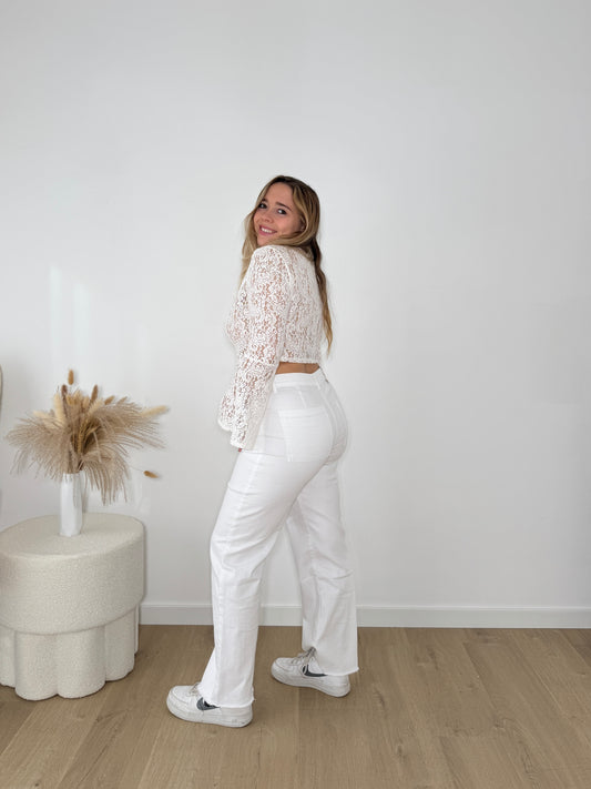 White Summer jeans