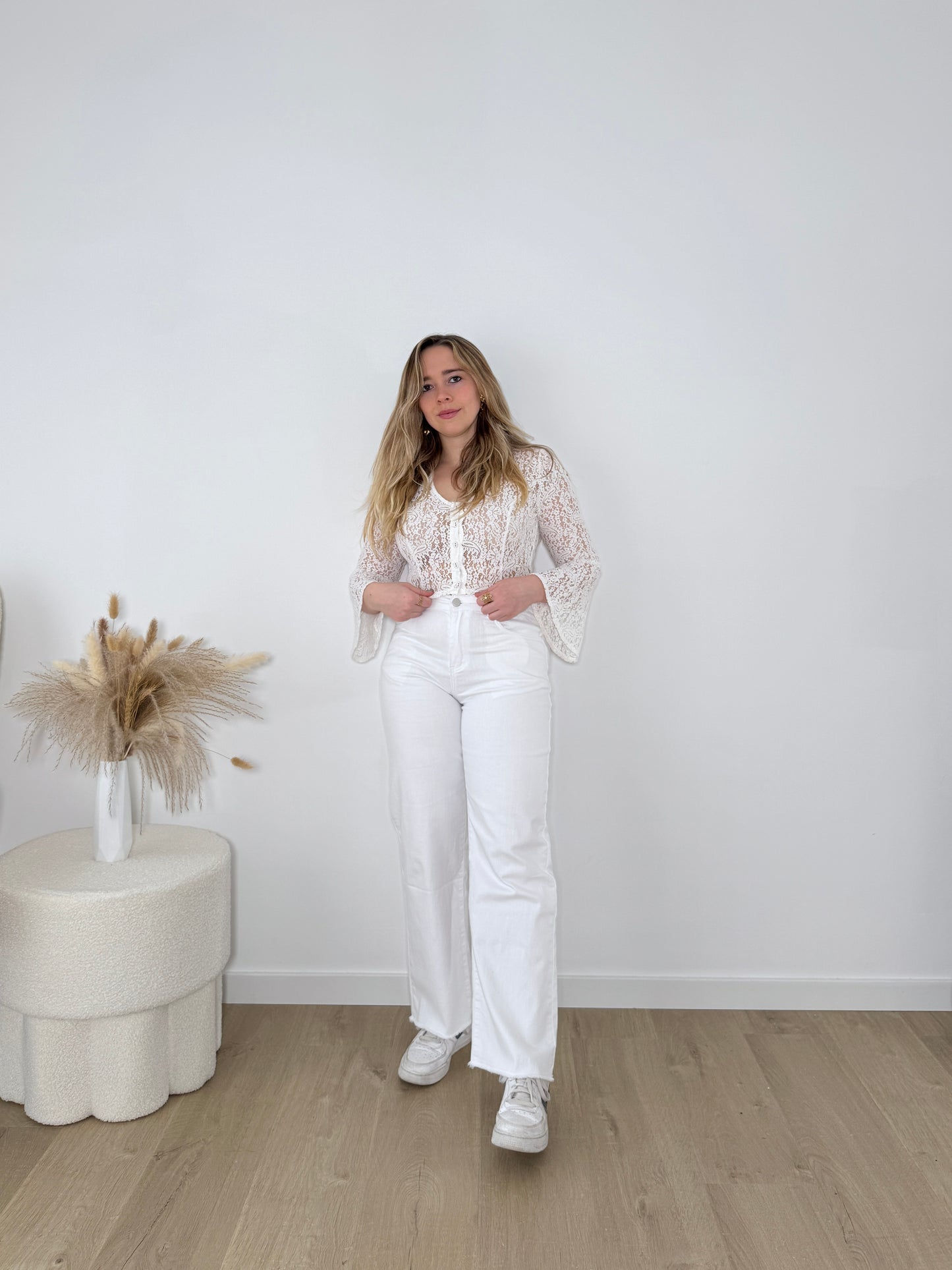 White Summer jeans