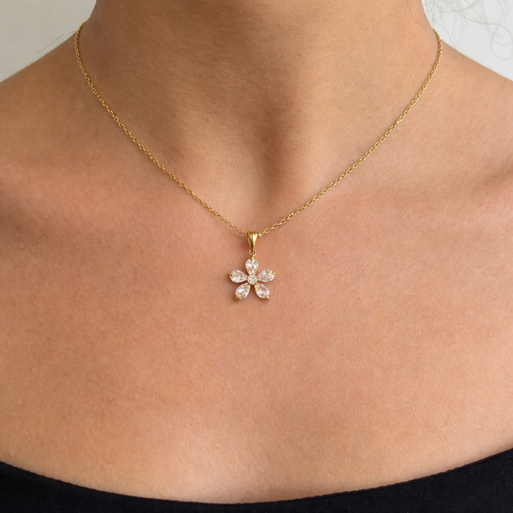 Sparkly Bloom ketting
