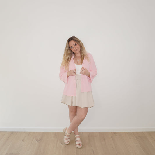 Timeless Classic hemd roze