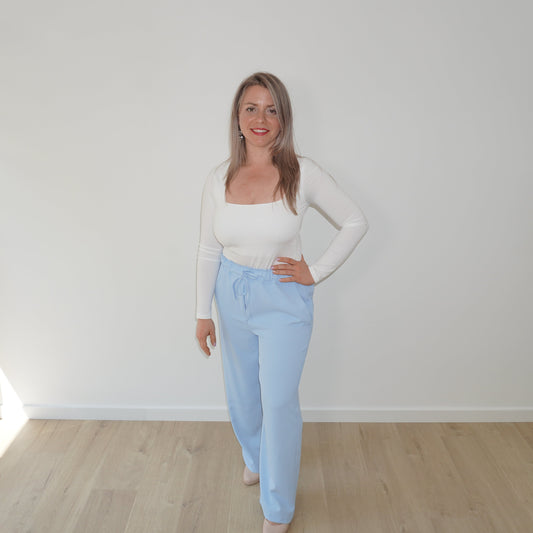 Deluxe broek blauw