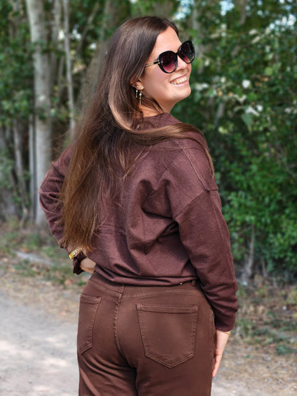 Crystal Choco jeans