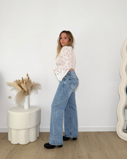 Crystal Side Jeans