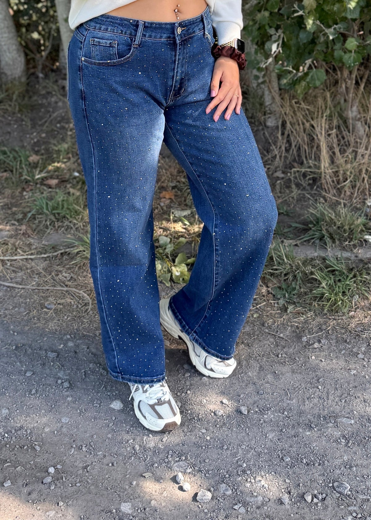 Crystal Front jeans