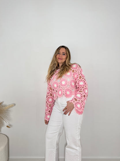 Flower Power trui