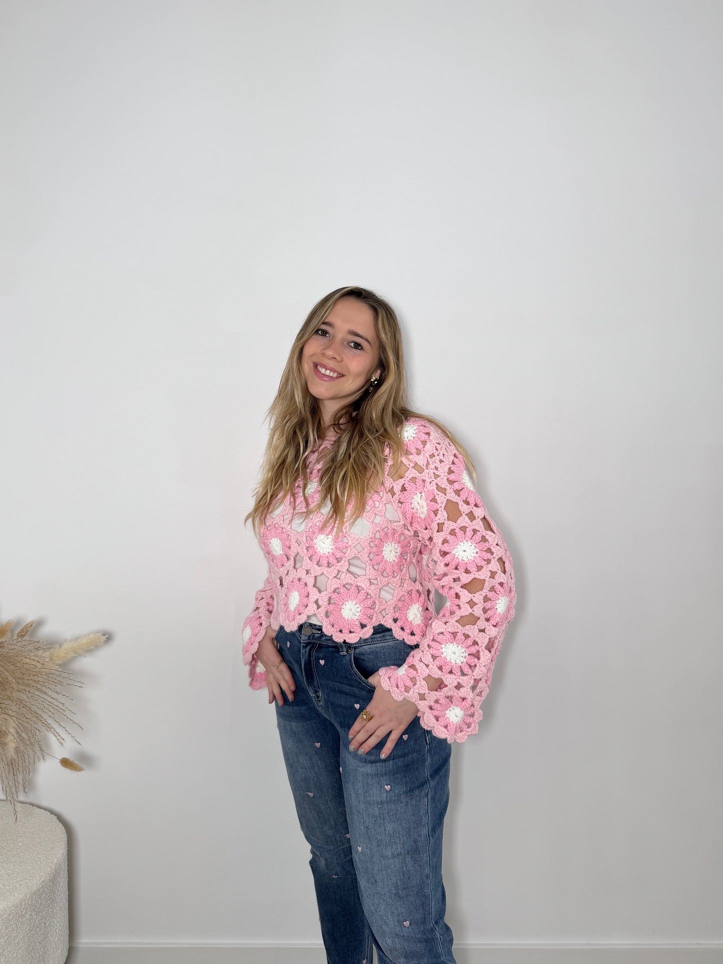 Flower Power trui