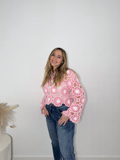 Flower Power trui