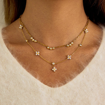 Floral Drop ketting