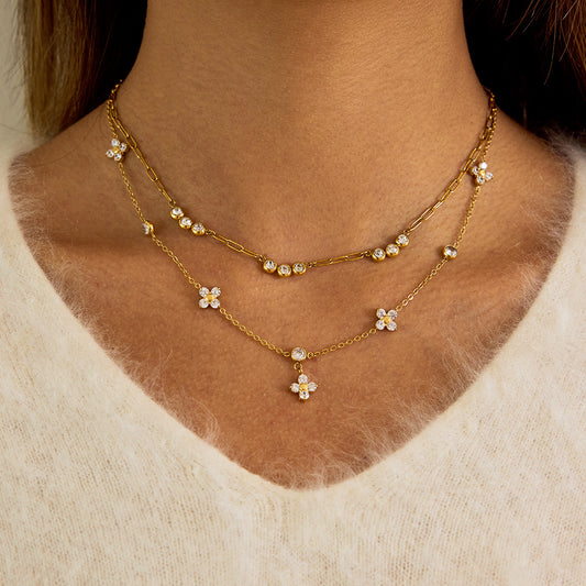 Floral Drop ketting