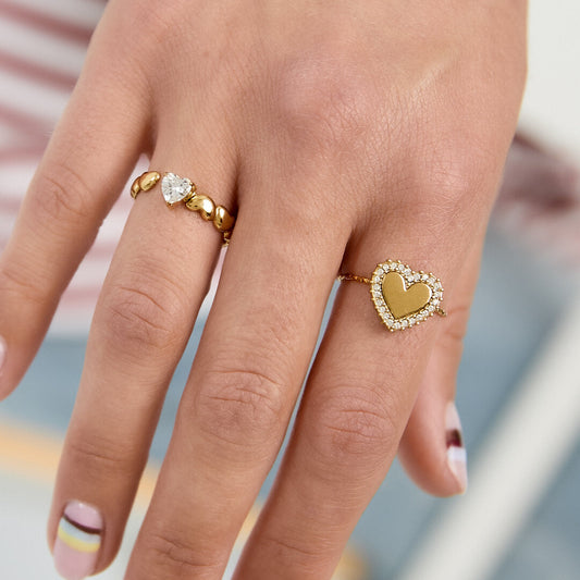 Endless Hearts ring